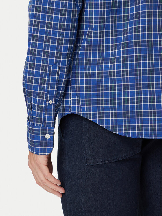 Gant Gant Hemd 3250213 Blau Regular Fit