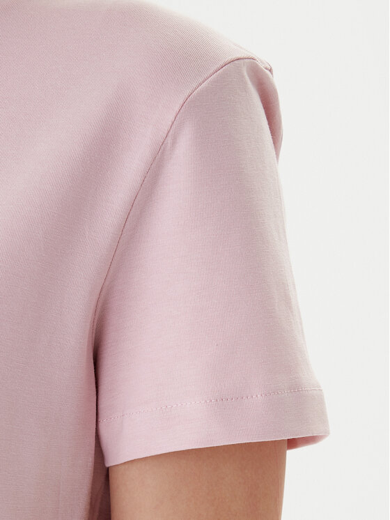 Guess Guess T-shirt V6RI12 J1314 Rosa Regular Fit