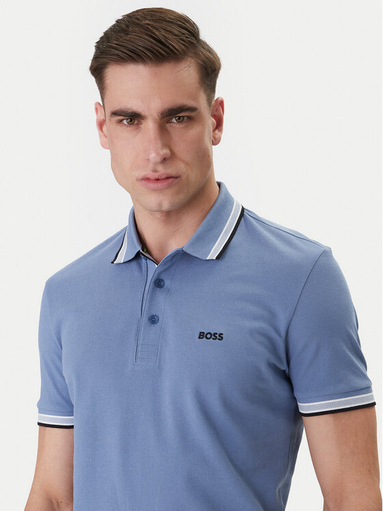 BOSS BOSS Polo särk Paddy 50469055 Sinine Regular Fit