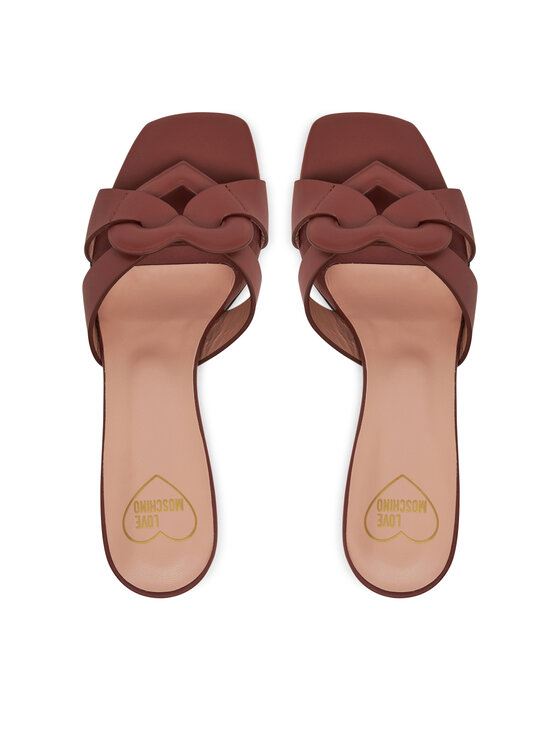 LOVE MOSCHINO LOVE MOSCHINO Natikače JA28065G1MIA0201 Smeđa
