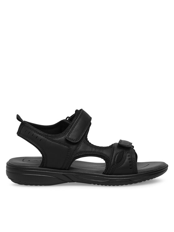 Lanetti Lanetti Sandály MSS20463-01 Černá