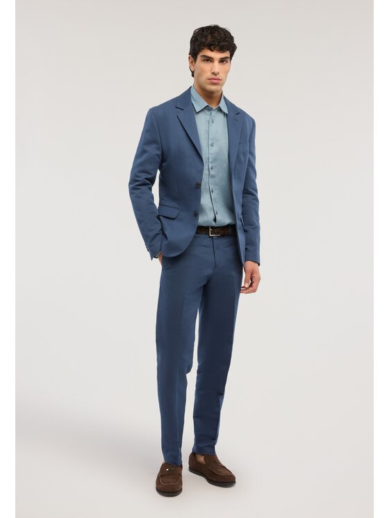 Trussardi Trussardi Koszula 5025N000032N024 Turkusowy Regular Fit