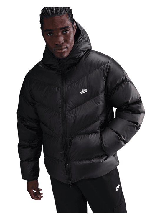 Nike Nike Kurtka przejściowa M NK WINDRUNNER STMNT DWN JKT HQ7790-011 Czarny Regular Fit