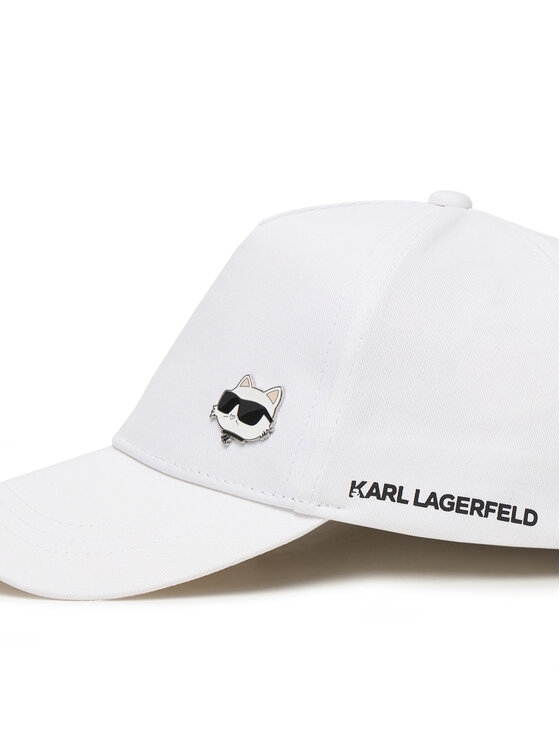 Karl Lagerfeld Kids Karl Lagerfeld Kids Šiltovka Z31196 M Biela