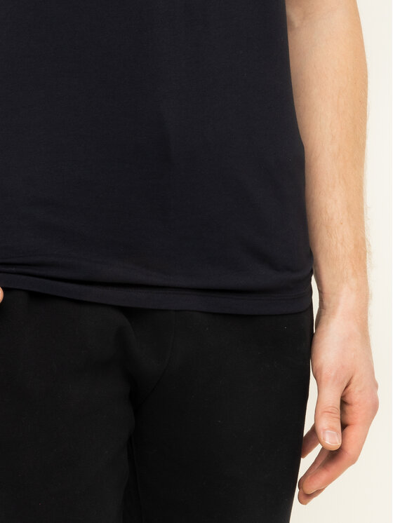 Guess Guess Тишърт U97M01 JR003 Черен Slim Fit