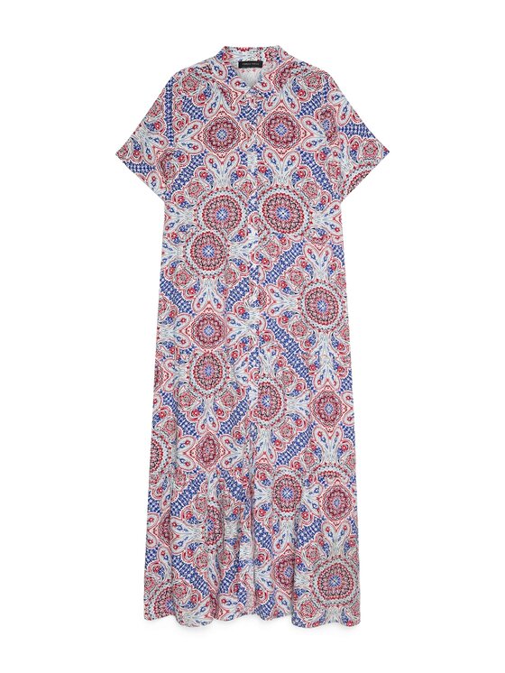 Fiorella Rubino Fiorella Rubino Sukienka wieczorowa 7048T101768N0Z4 Czerwony Regular Fit