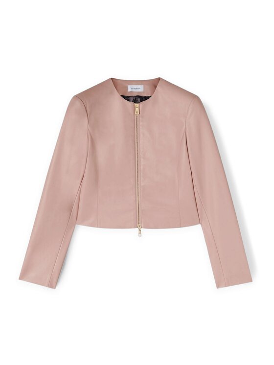 Motivi Motivi Giacca in similpelle R317Q101012N006 Rosa Regular Fit