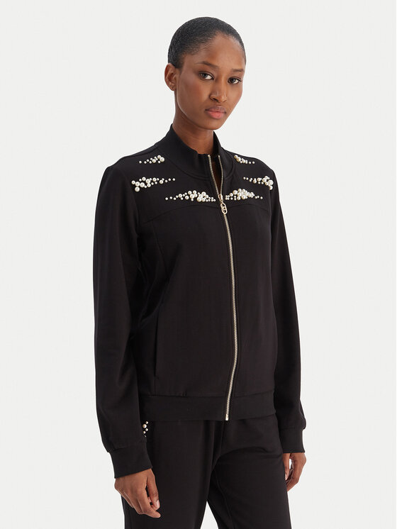 Liu Jo Sport Liu Jo Sport Світшот TF5152 FS576 Чорний Regular Fit