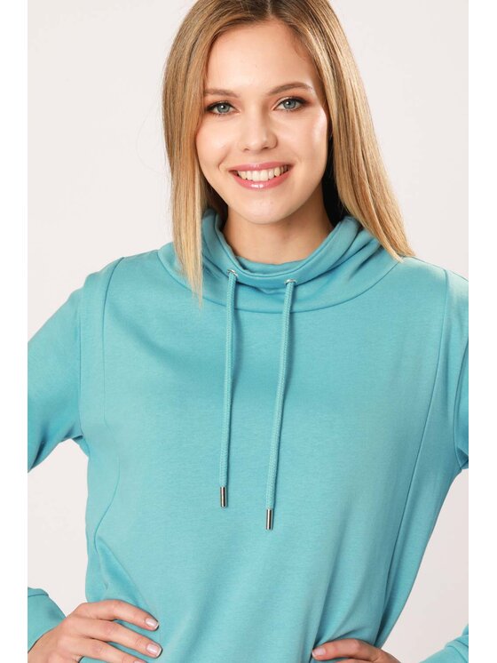 QUIOSQUE QUIOSQUE Halenka 19-TD-108 Modrá Regular Fit
