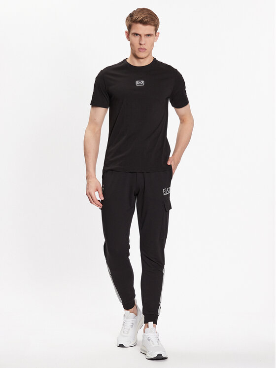 EA7 Emporio Armani EA7 Emporio Armani Тишърт 3RPT05 PJ02Z 0200 Черен Regular Fit
