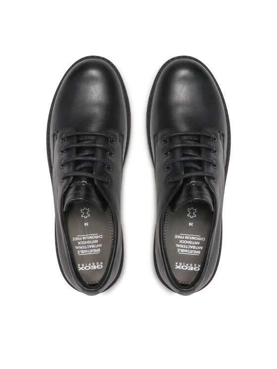 Geox Geox Oxford čevlji J Casey G. C J0420C 00043 C9999 S Črna