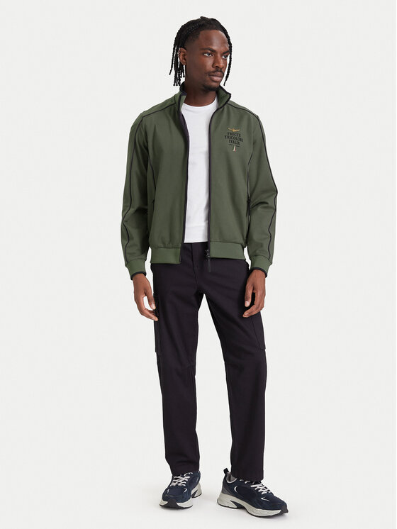Aeronautica Militare Aeronautica Militare Bluza 262FE2138UF00691 Khaki Regular Fit