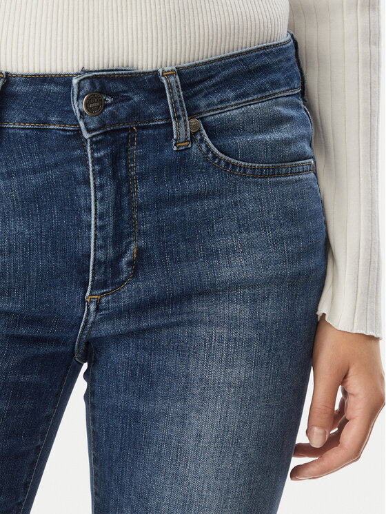 Liu Jo Liu Jo Teksad UF6061 DS081 Sinine Flared Leg