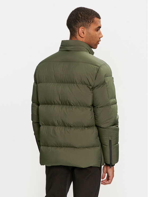 Moose Knuckles Moose Knuckles Geacă din puf M34MJ196 Verde Regular Fit