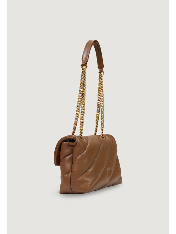PINKO PINKO Τσάντα LOVE PUFF CLASSIC CL SHEEP NAPPA Καφέ