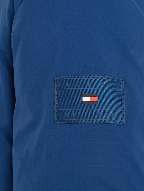Tommy Hilfiger Tommy Hilfiger Vatovaná bunda KS0KS00488 Modrá Relaxed Fit