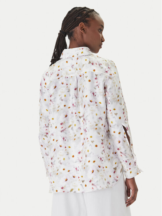 Marella Marella Srajca Salve 2613111141 Bela Relaxed Fit