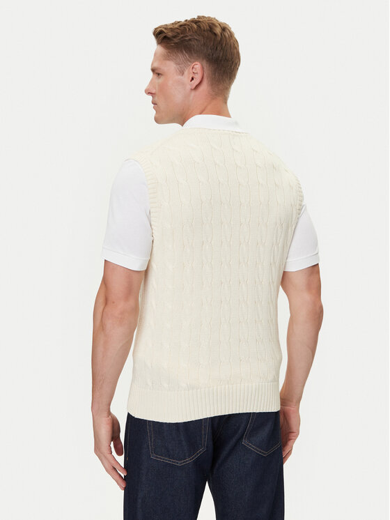 Polo Ralph Lauren Polo Ralph Lauren Sweter 710979113003 Écru Regular Fit