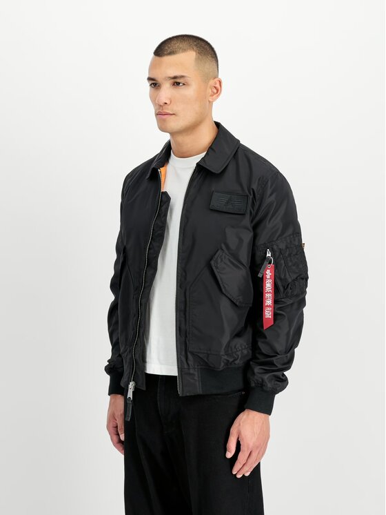 Alpha Industries Alpha Industries Prechodná bunda AI.266101 Čierna Slim Fit
