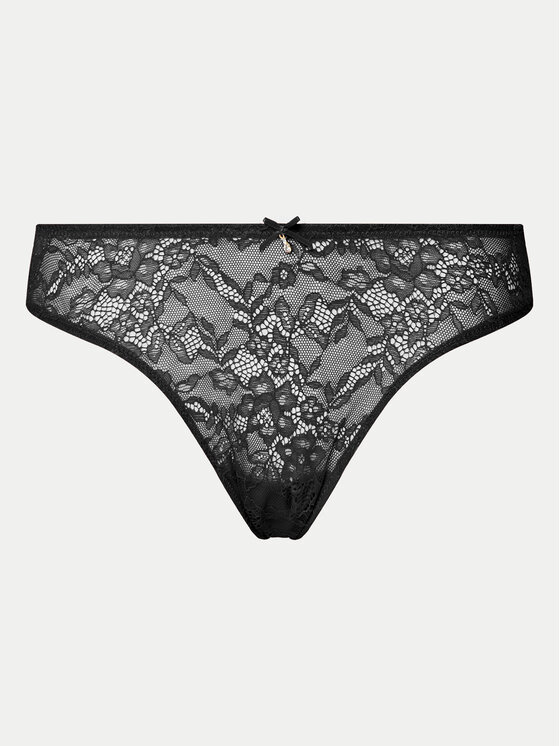 Guess Guess Klasične spodnje hlačke O5RE09 KBGT0 Črna Regular Fit