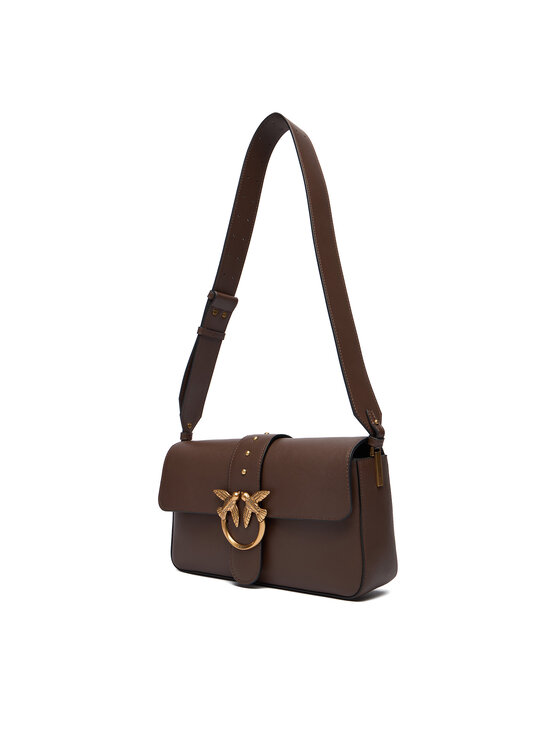 PINKO PINKO Torbica Love One Mini Slouchy Fl 104524 A0QO Smeđa