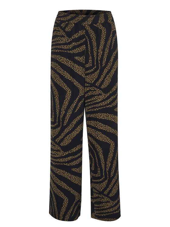 Karen by Simonsen Karen by Simonsen Hlače iz tkanine Hilja 10104284 Črna Casual Fit