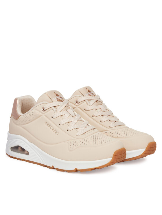 Skechers Skechers Sneakersy Uno-Golden Air 177094/NAT Beżowy