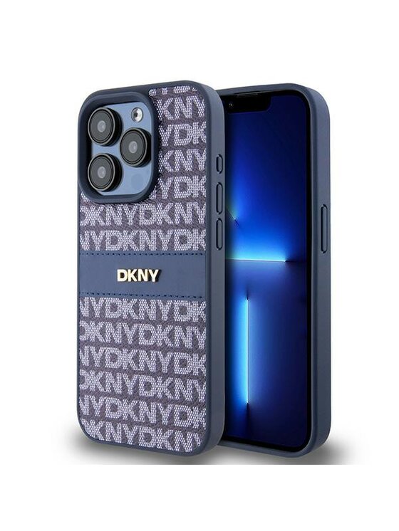DKNY DKNY Etui na telefon Apple iPhone 15 Pro Niebieski