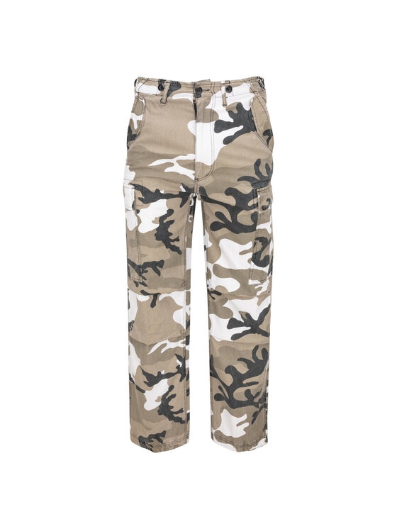 Brandit Brandit Spodnie cargo 1001.15.S Beżowy Loose Fit