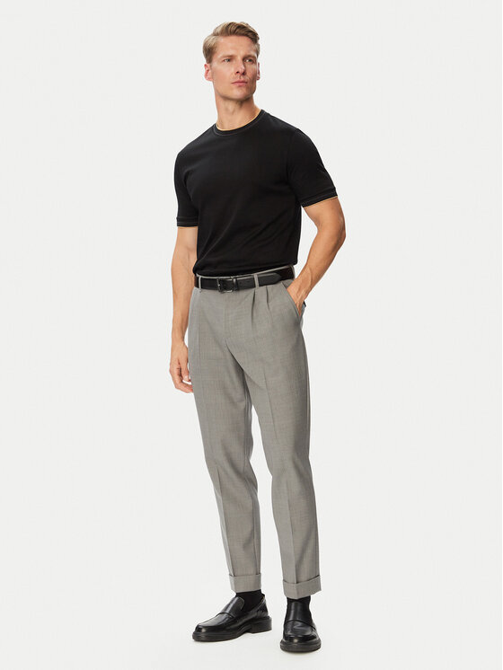 BOSS BOSS Тишърт H-Tessler 195 50565570 Черен Slim Fit