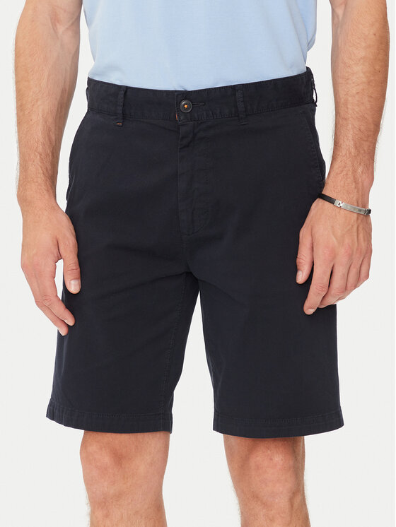 Boss Bavlnené šortky Chino-Slim 50513026 Tmavomodrá Slim Fit