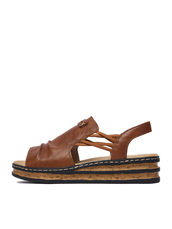 Rieker Rieker Sandalen CEO-62962-22 Braun