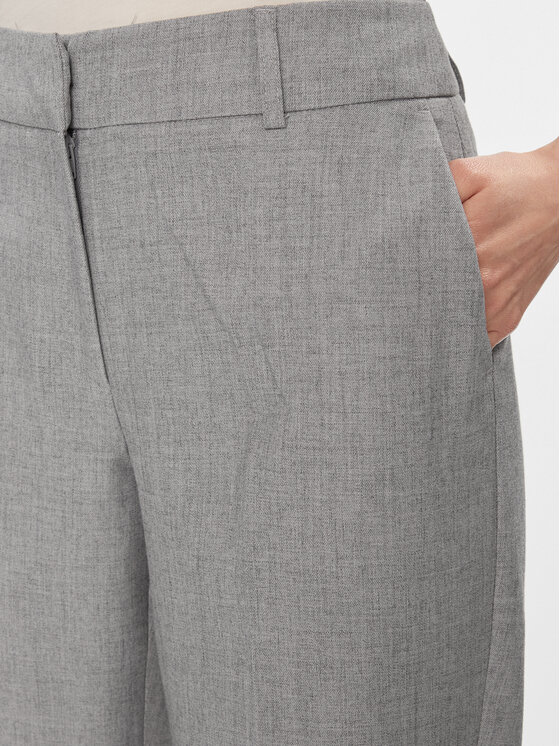 ONLY ONLY Chinosy Veronica 15291514 Szary Slim Fit