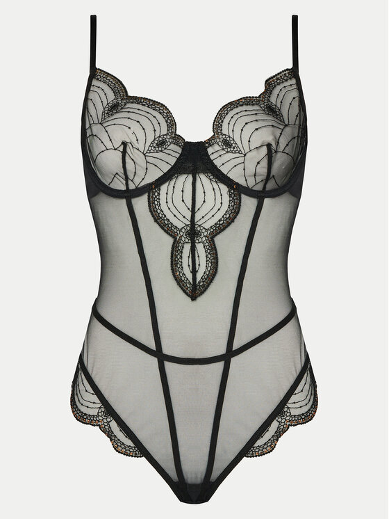 Hunkemöller Hunkemöller Glaustinukė Ruby 300253 Juoda