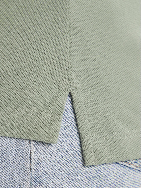 Gant Gant Тениска с яка и копчета Shield 4202231 Зелен Slim Fit