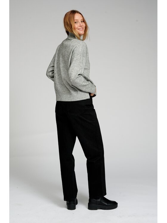 TeeShoppen TeeShoppen Polo 'Oversized Collection' Szary Oversize