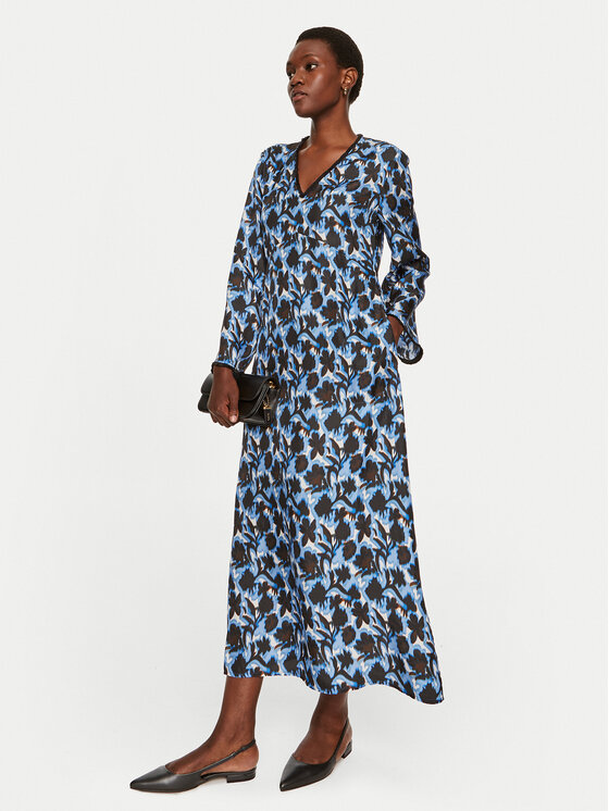 Munthe Munthe Sukienka koszulowa Malaysia 243132324336 Niebieski Loose Fit