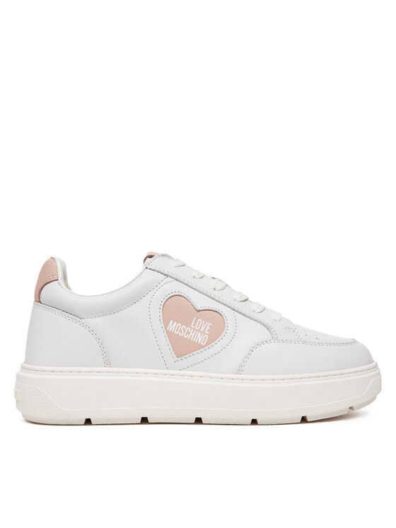 LOVE MOSCHINO LOVE MOSCHINO Sneakersy JA15154G1MIA110B Biały