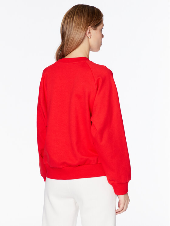 New Balance New Balance Sweatshirt WT31557 Rot Regular Fit
