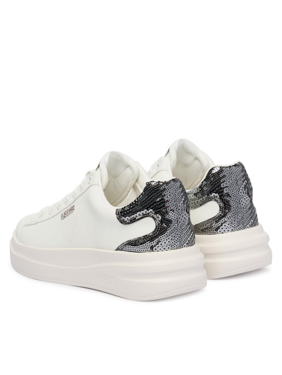 Guess Guess Sneakersy FLFE10 ELE12 Biały