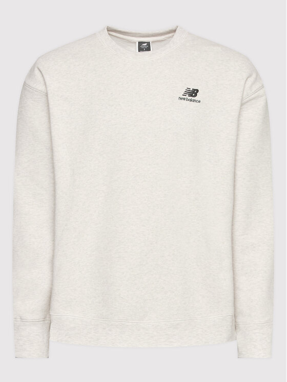New Balance New Balance Sweatshirt Unisex UT21501 Grau Relaxed Fit