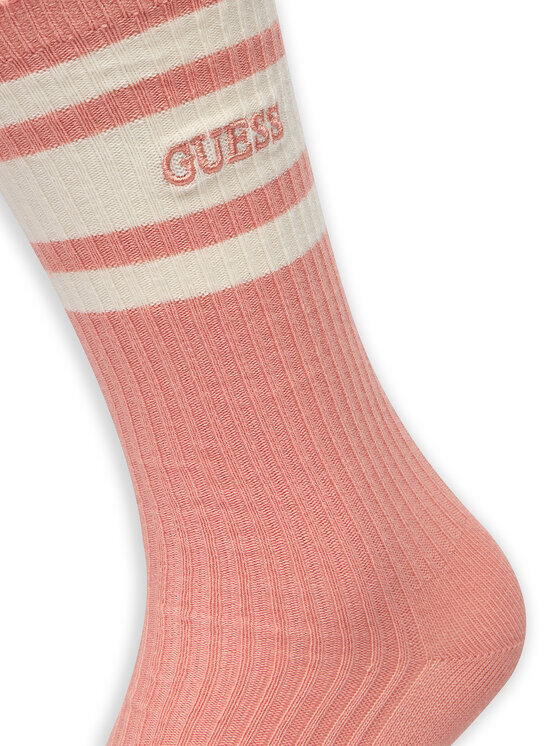 Guess Guess Dlouhé ponožky V5YZ02 Z3O11 Růžová