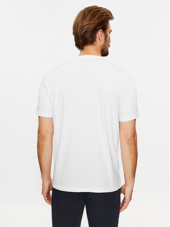 Gant Gant T-krekls Reg Archive Shield Ss 2003199 Balts Regular Fit