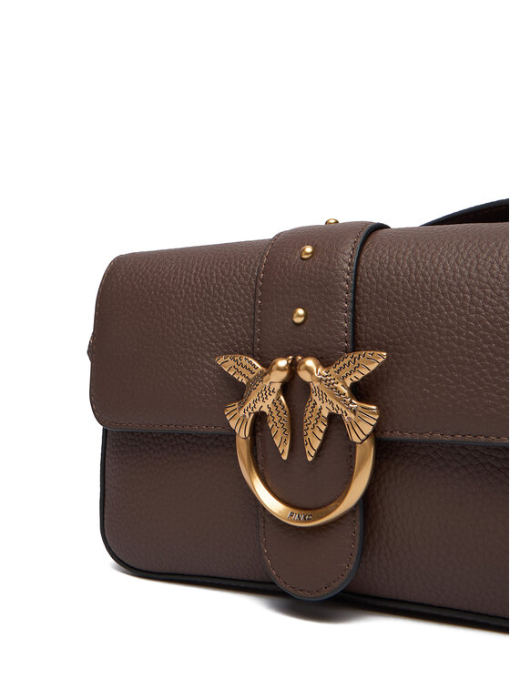 PINKO PINKO Сумка Love One Mini Slouchy Fl Al 25-26 104340 A2OX Бордовий
