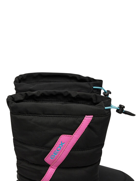 Geox Geox Sniego batai J Himalaya Girl B Ab J26FTA 0FU54 C0922 D Juoda