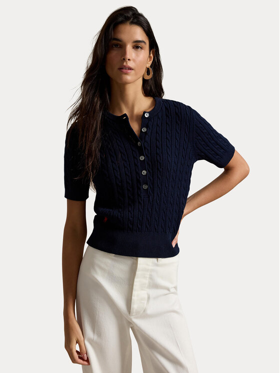 Polo Ralph Lauren Bluză 211B17746002 Bleumarin Regular Fit