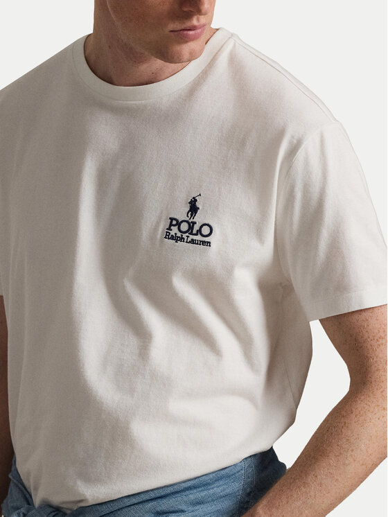 Polo Ralph Lauren Polo Ralph Lauren T-Shirt 710981136001 Bílá Regular Fit