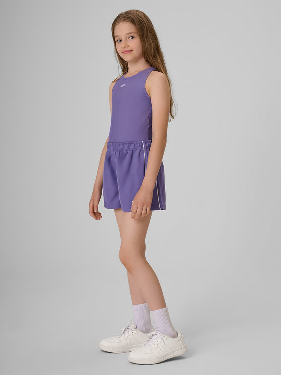 4F 4F Szorty sportowe AQUA FORCE Fioletowy Regular Fit