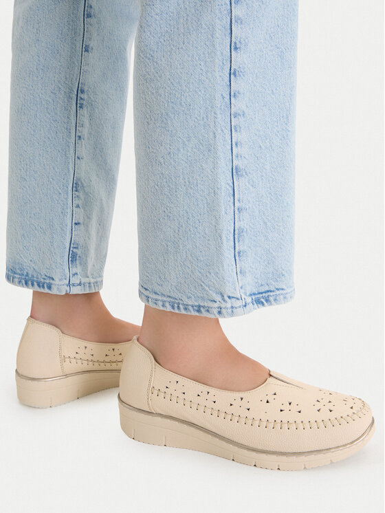 Go Soft Go Soft Halbschuhe CEO-WI23-REBECA-23 Beige