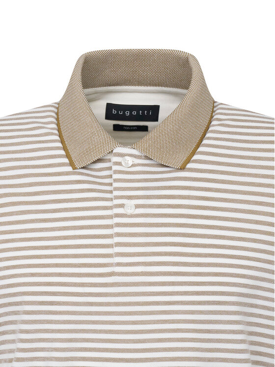 Bugatti Bugatti Polo 8150-75092C Beige Regular Fit